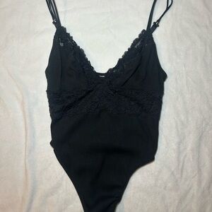 Lace Thong Bodysuit
